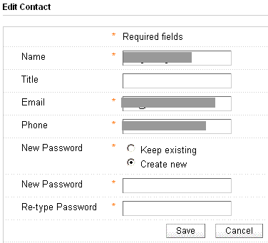 change cj password