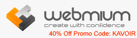 Webmium 40% Discount Promo Code: KAVOIR
