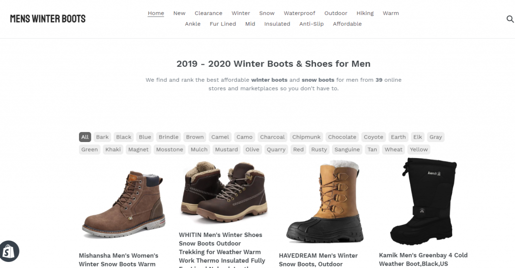 Buy SONLLEIVOO Mens Winter Boot Waterproof Light Weight High Top with Fur  Lined Outdoor (9 Men, Black) at